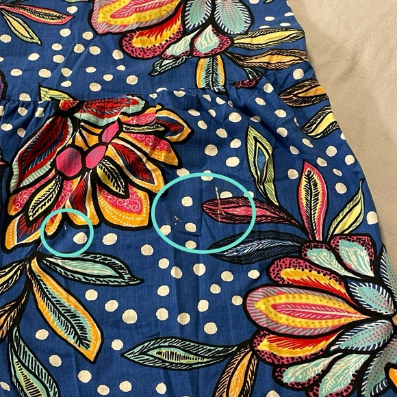 TABITHA‎ BROWN x TARGET Mixed Floral Polka Dot Print Puff Sleeve Maxi Dress - Picture 10 of 13